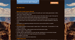 Desktop Screenshot of grandcanyonskywalk.com